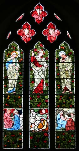 Stained glass window - Whitton Church